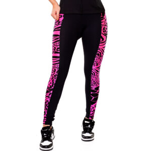 CALÇA FEM. ONÇA ROSA