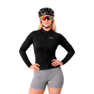 CAMISA FEMININA ML DUNAS PRETO