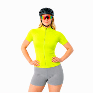 CAMISA FEMININA MC AIR AMARELO FLÚOR