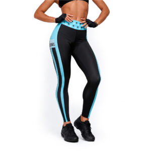 CALÇA FEMININA GEOMETRIC BLUE