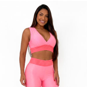 TOP ELÁSTICO ROSA