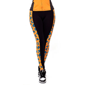 CALÇA FEMININA AMARELO BORBOLETA