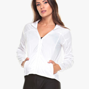CORTA VENTO FEMININO BRANCO