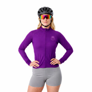 CAMISA FEMININA ML COROA ROXO