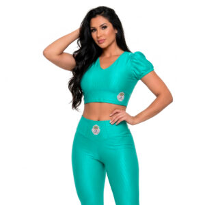 BLUSA CORAÇÃO VERDE