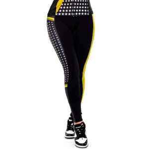 CALÇA FEMININA AMARELO RAIO