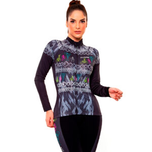 CAMISA FEMININA ML CAVEIRA COLOR