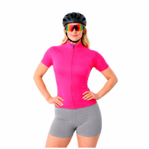 CAMISA FEMININA MC AIR ROSA FLÚOR
