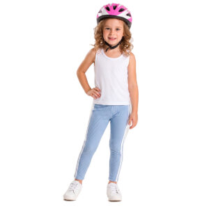 LEG INFANTIL VIVO AZUL