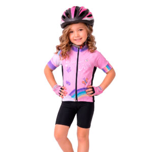 Camisa Infantil Girl MC Lilás
